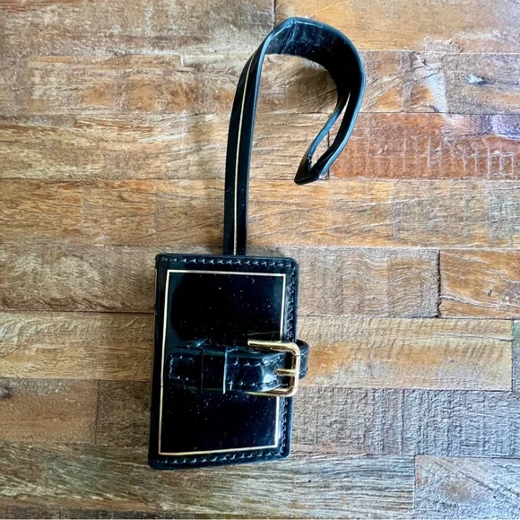 Dolce & Gabbana Black Leather Book Purse Charm - Picture 2 of 8